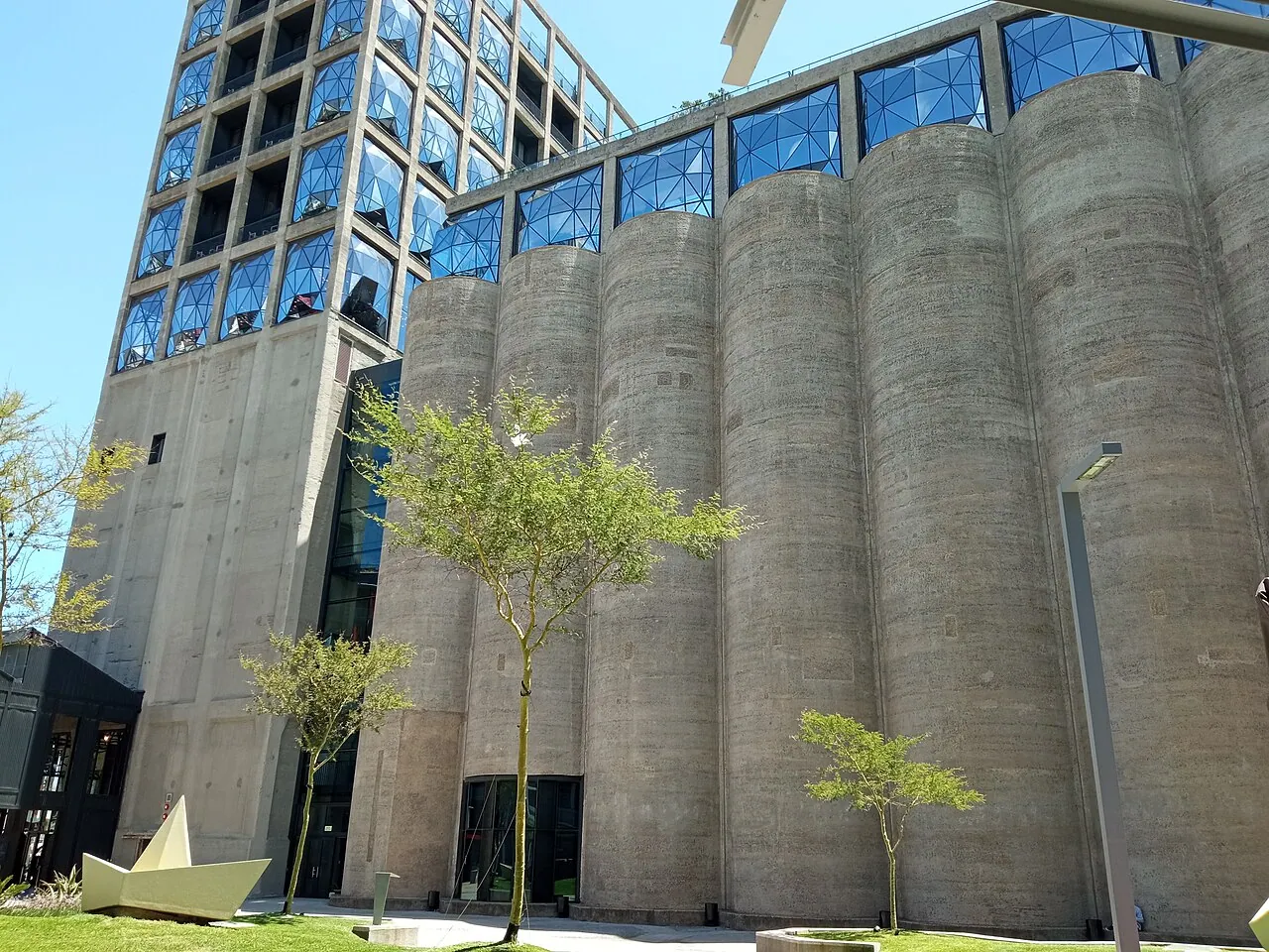Zeitz MOCAA: Exterior · Exterior of the Zeitz MOCAA - Museum of Contermporary Art Africa building