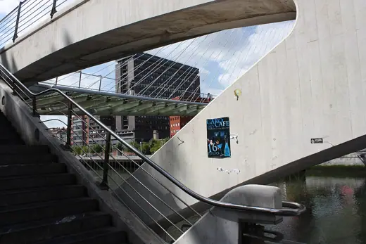 Photo 5: Interior · Zubizuri (pedestrian bridge by Santiago Calatrava), Bilbao, Biscay, Spain, July 2010