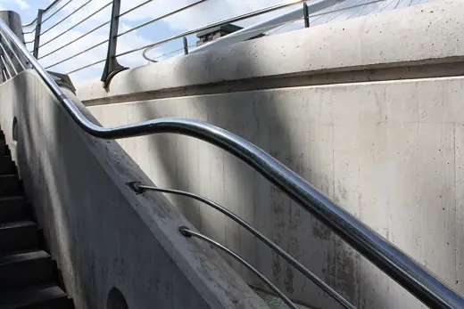 Photo 6: Interior · Zubizuri (pedestrian bridge by Santiago Calatrava), Bilbao, Biscay, Spain, July 2010